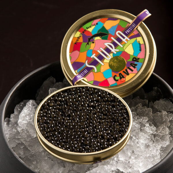 Caviar Sturia boîte de 50g Aquitaine